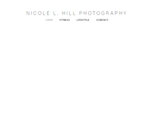 Tablet Screenshot of nicolelhill.com